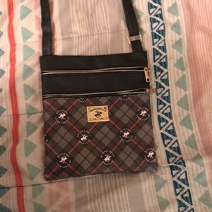 Beverly Hills polo club over the shoulder purse